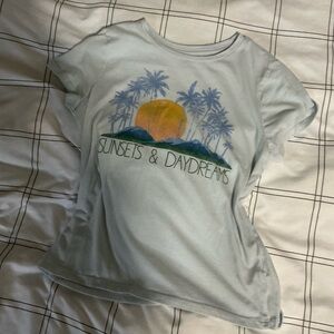 Old Navy Sunsets & Daydreams Kids Graphic T-Shirt - Blue